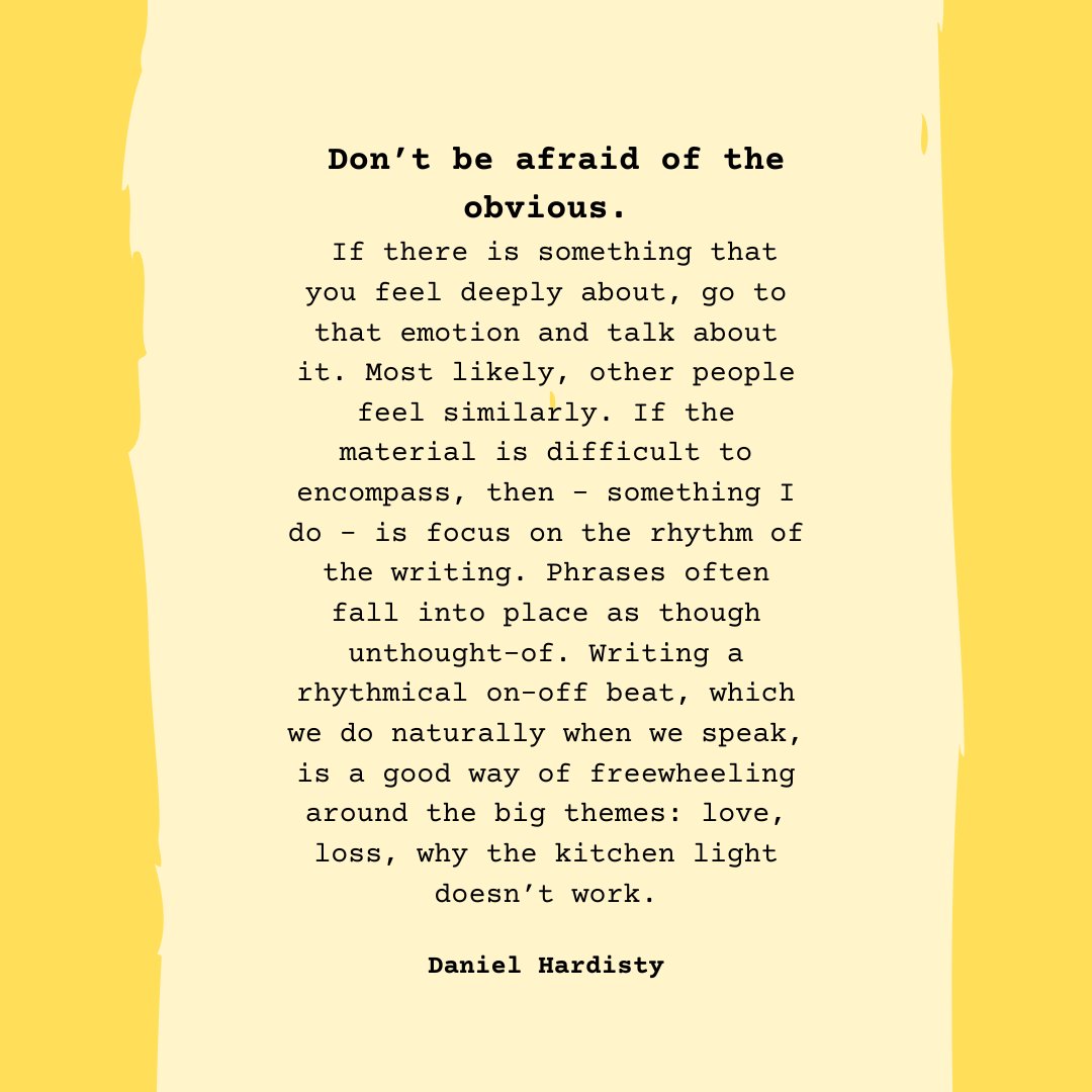 The Poetry Society (@poetrysociety) on Twitter photo #ThePoetryReview poet Daniel Hardisty (<a href="/dwhardisty/">Daniel Hardisty</a>) shares a #WritingHabit for the new year!
Share your #WritingTips and #WritingGoals for 2023 with us in the replies. #ThePoetryReview poet Daniel Hardisty (<a href="/dwhardisty/">Daniel Hardisty</a>) shares a #WritingHabit for the new year!
Share your #WritingTips and #WritingGoals for 2023 with us in the replies.
