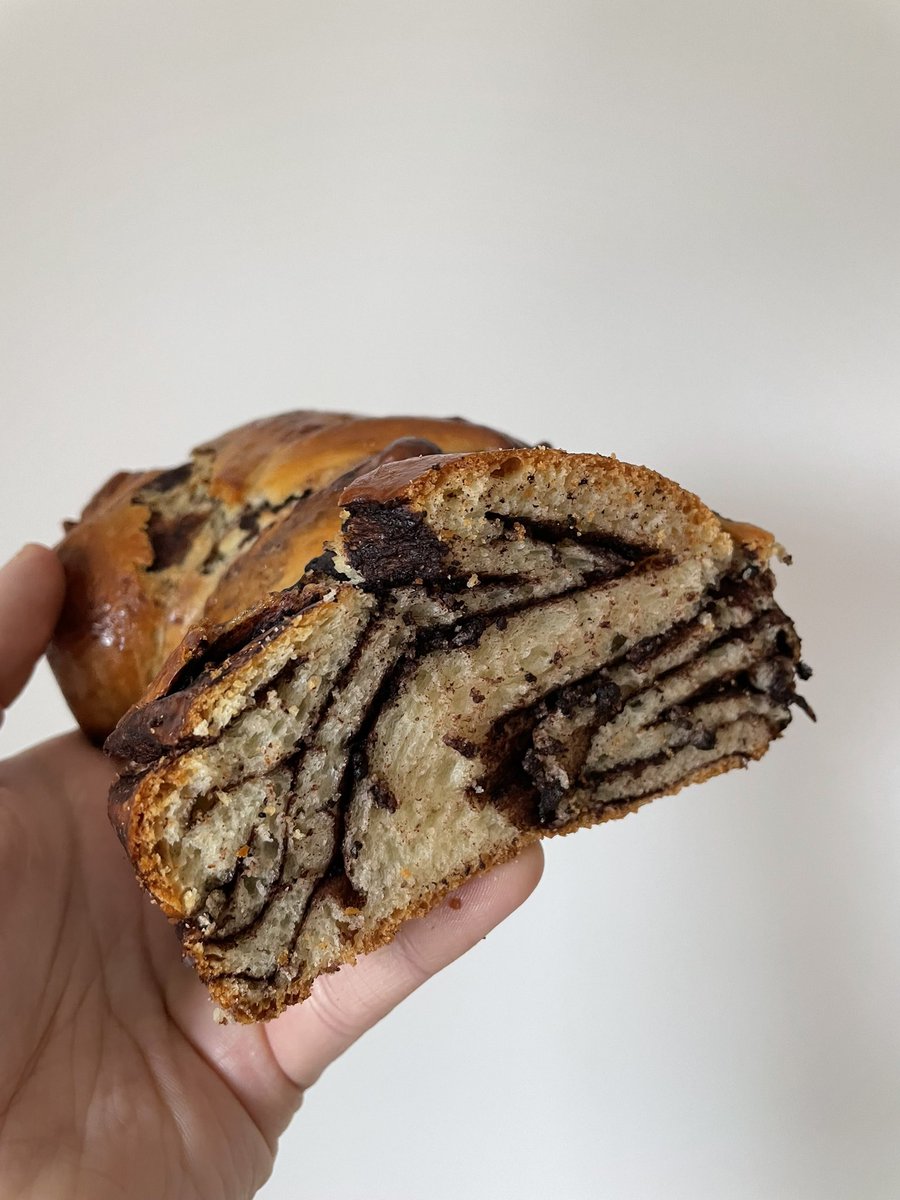 Babka bread just out of the oven 🍞