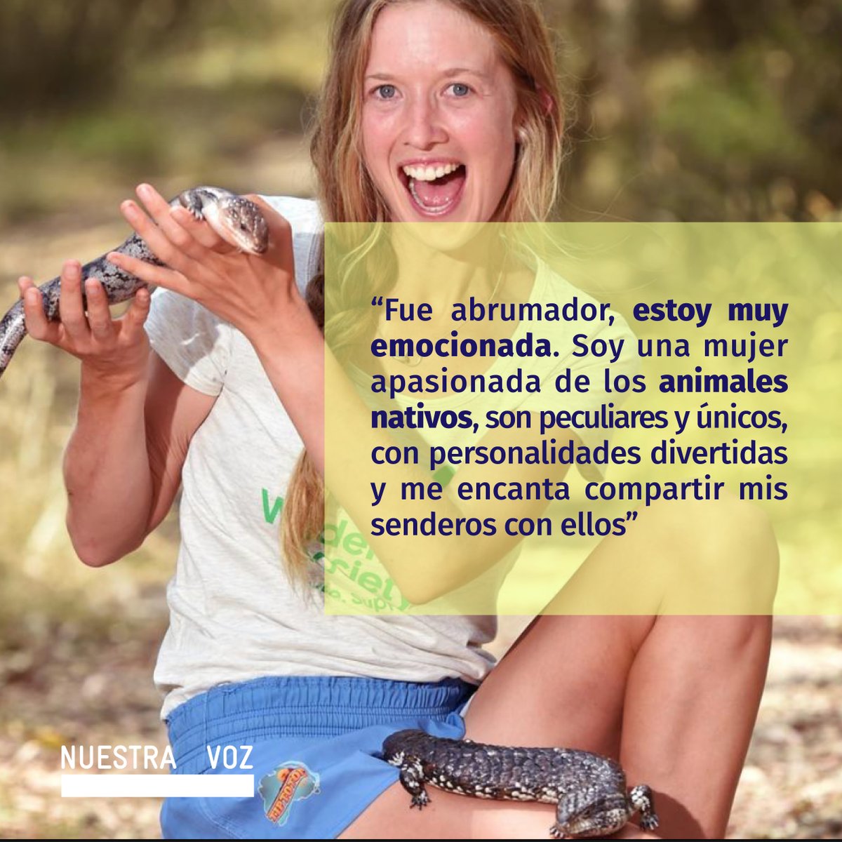 La australiana Erchana Murray-Bartlett recorrió 6 mil kilómetros, que se de distribuyeron en un 42 kms por día. Lo que la llevó a romper esta marca fue su  #amor por los #animales. Recaudó 80 mil #dólares que se invertirán en salvar a especies en peligro de extinción.

#mujeres