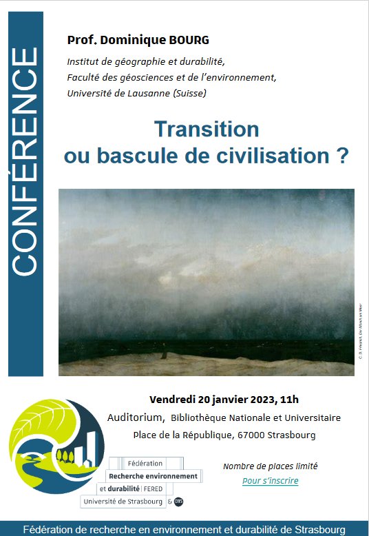 EdithPY2's tweet photo. Bouleversante conférence du Pr @bourg_d invité à la @BNUStrasbourg par la #FERED @unistra . Face au changement climatique, transition ou bascule de civilisation ? Conférence à bientôt en ligne sur le site de la FERED https://t.co/KM9c5GH0Yo où vous en trouverez déjà bcp d'autres https://t.co/R470Qr3wfV
