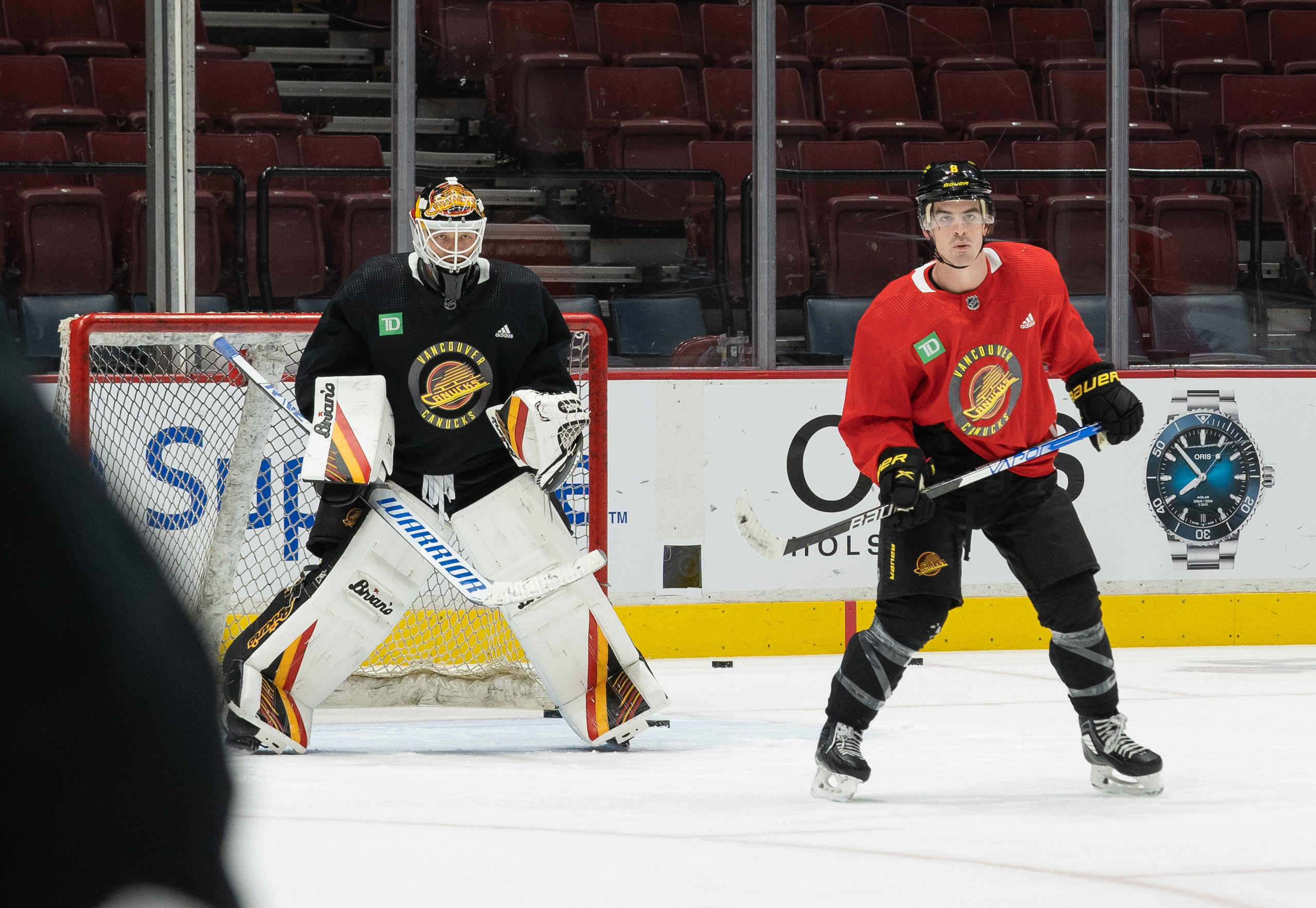 Vancouver Canucks Unveil, Immediately Wear New “Flying Skate