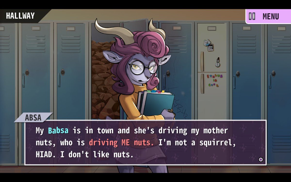 HiadTheLemur's tweet image. Absa mentions about someone named Babsa and it is her sister or her cousin?

#RivalsofAether #LoversofAether