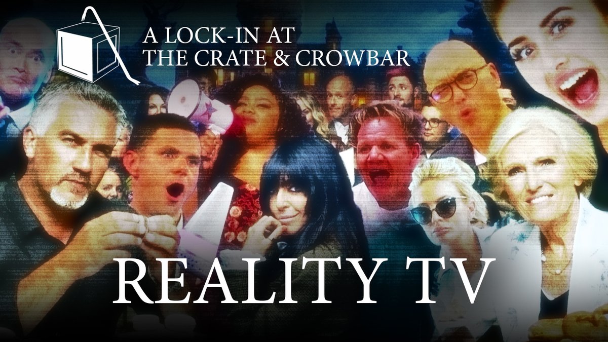 It's a lock-in! Tom S and Marsh climb into a big bin of telly trash and wallow in the sugary delights of nutrient-free reality TV from Big Brother through Bake-Off to The Traitors. crateandcrowbar.com/2023/01/20/rea…