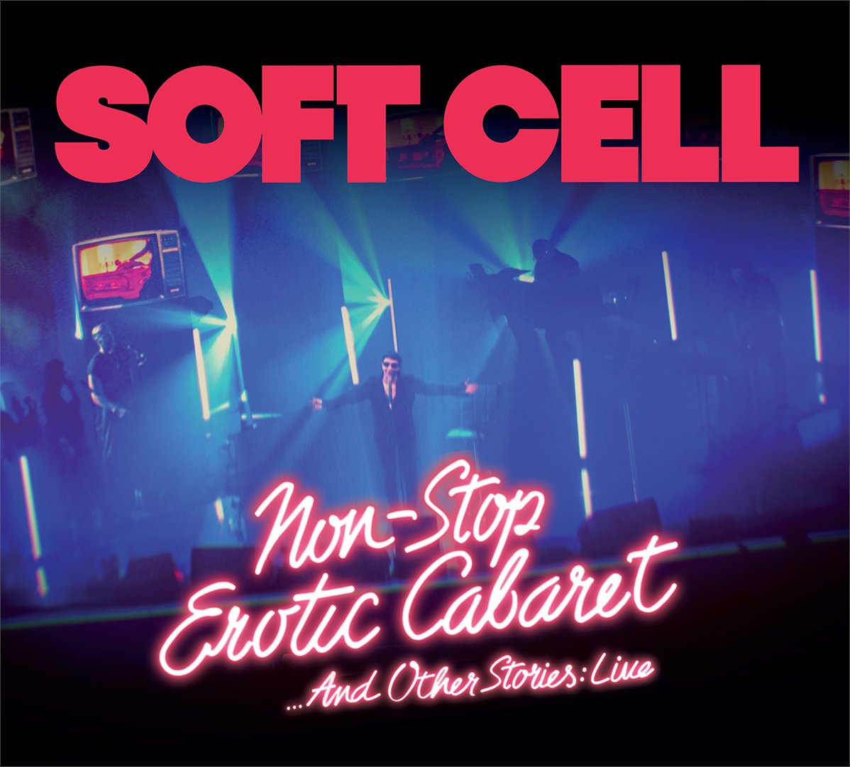 Soft Cell are delighted to confirm the new release date for ‘Non-Stop Erotic Cabaret…And Other Stories: Live’. The live album is now set to be released on CD & DVD on 14th April, w/ vinyl & Blu-ray formats & strictly-ltd super-collectable special editions to follow on 19th May.