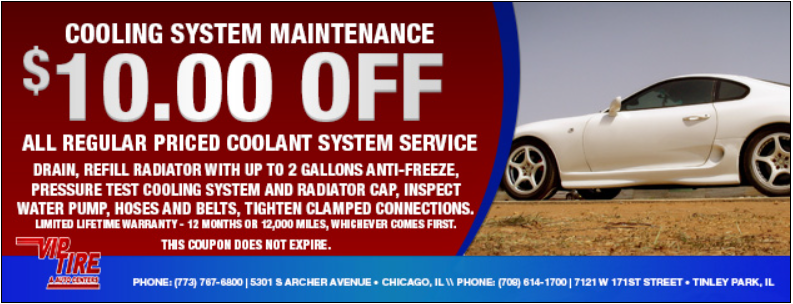 VIPTireCo's tweet photo. Visit us for $10 off your next cooling system maintenance with this coupon: https://t.co/ddZOKVsw0E https://t.co/S1dK97rpgr