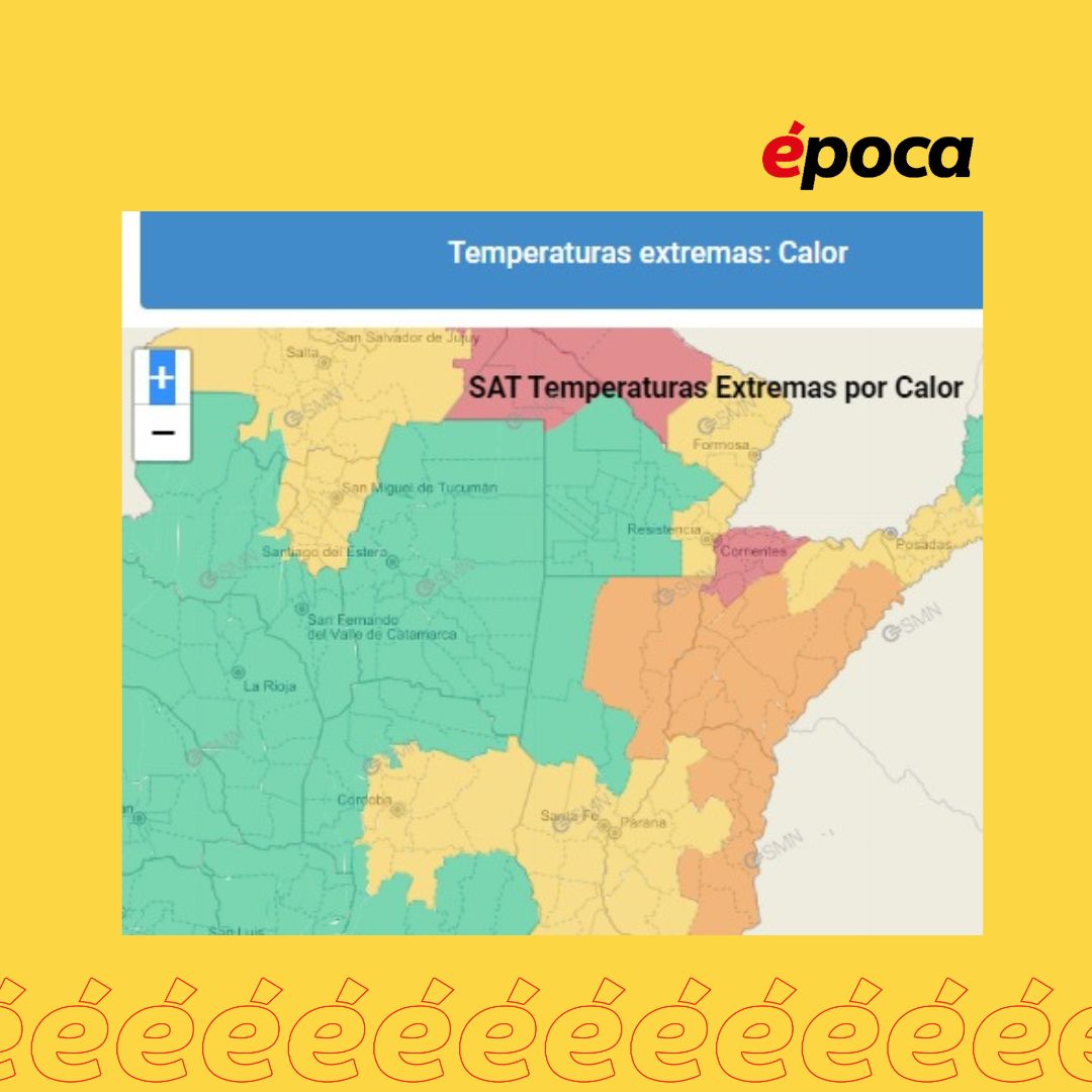 diarioepoca's tweet photo. 🔴ATENCIÓN🔴 Alerta Roja para Corrientes
⚠️El SMN alertó que Corrientes ingresó en "alerta roja" por temperaturas extremas.
🥵A las 2:43 horas de este viernes la Estación meteorológica del ICAA marcaba una térmica de 43°.
#CalorExtremo #Corrientes #CorrientesArde https://t.co/HhqdqaM4h8