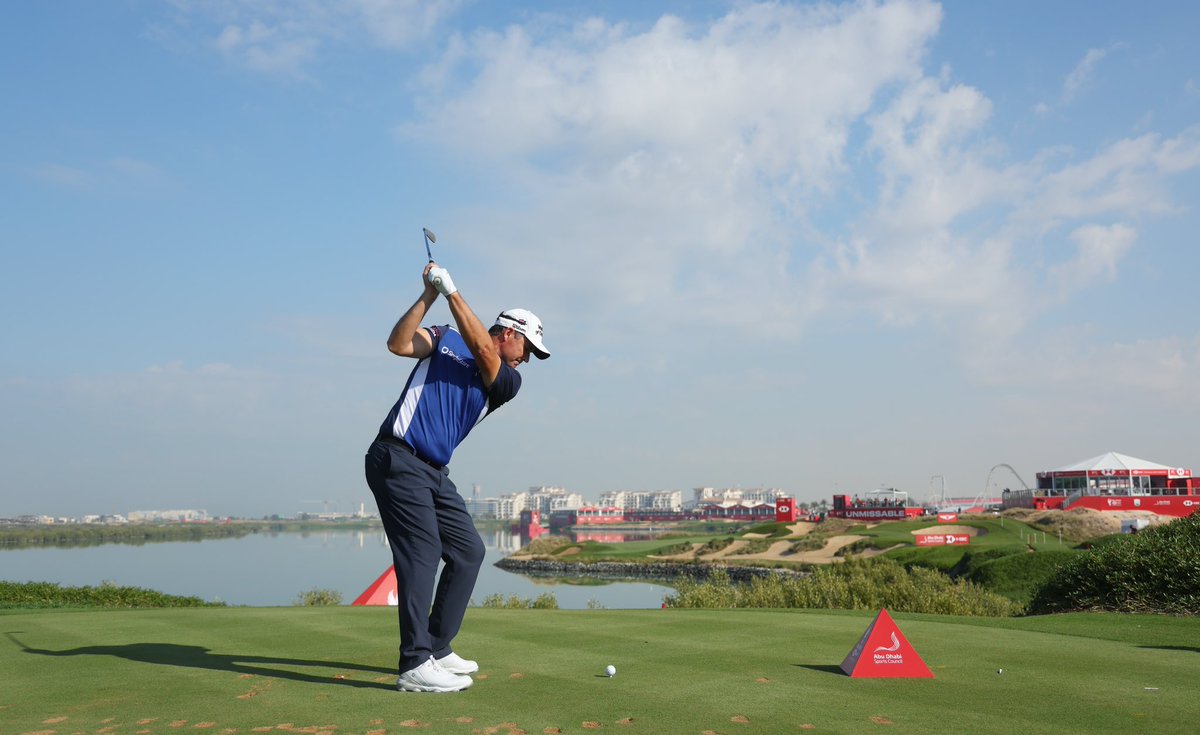 padraig_h's tweet photo. Not a great return today. Shot 73 for 3 under, tied 43rd,7 behind. Plenty of room for improvement over the weekend. @ADGolfChamps @DPWorldTour #yaslinks. https://t.co/DwA0EOtTqr