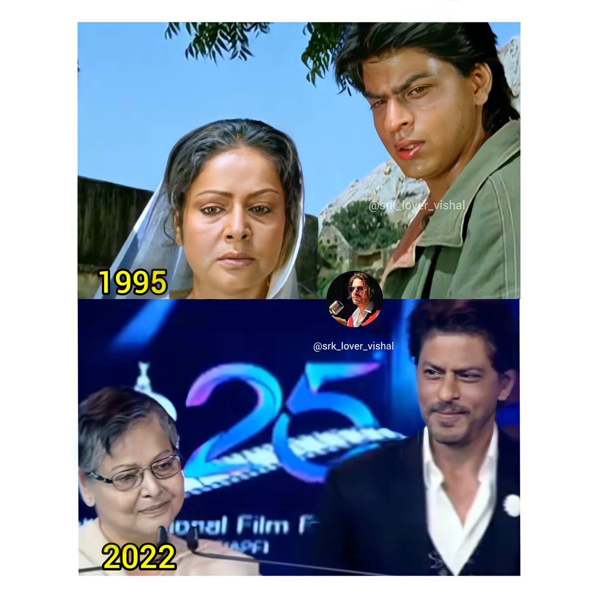 Karan Arjun vibes Arjun Singh and his mother Durga Singh since 1995 to 2022 😍💕

#ShahRukhKhan𓀠  #RakheeGulzar    #KaranArjun #karanarjunvibes #kolkatainternationalfilmfestival  #kiff2022 #KiFF  #samevibes  #srklovervishal #srklovervishaledits