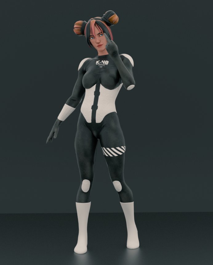 MaraDG86's tweet image. 🚧WIP🚧
My next #Keka is comin' 
Check out my collection @theKEKAS 

Made (and makin') in #Zbrush #substancepainter #cinema4d and #octanerender 

If u like it 👉🏼 ❤️, RT or comment
If u don't like it...don't worry, I love u