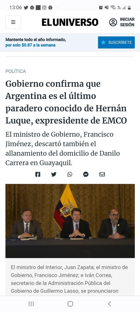 JAJAJAJAJAJA  Se llama #Encuentro
Sí, del #ElGobiernodelEncuentro JAJAJA
OJO! Danilo Carrera no es funcionario del gobierno, pero a @panchojimenezs le toca aclarar. 👇

Proceda @AsambleaEcuador 
@VSaquicelaE