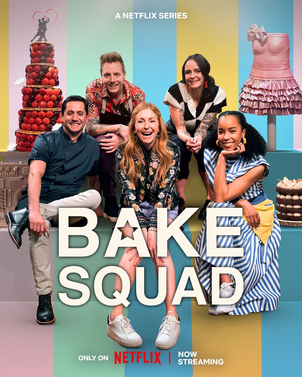 BAKE SQUAD Season 2 🧁 now streaming on <a href="/netflix/">Netflix</a> ~ I had sugar shock editing on this last year. 😂 youtube.com/watch?v=gJYz3L…