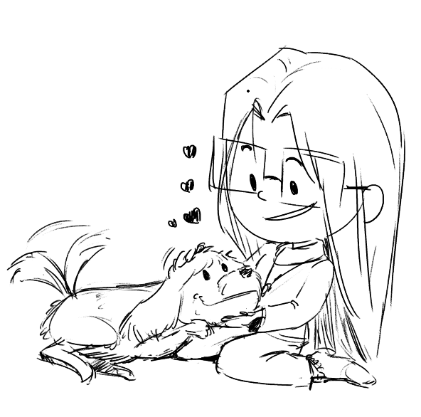 AnimatorEman's tweet photo. Puppy at work!!!!!!! ❤️❤️❤️❤️❤️

#artistday #dayinmylife #dayatwork #puppy #dog #cutepuppy #sketch #drawing #storyboardartist #sketchdrawing #roughdrawing https://t.co/rGj7HlvoCI