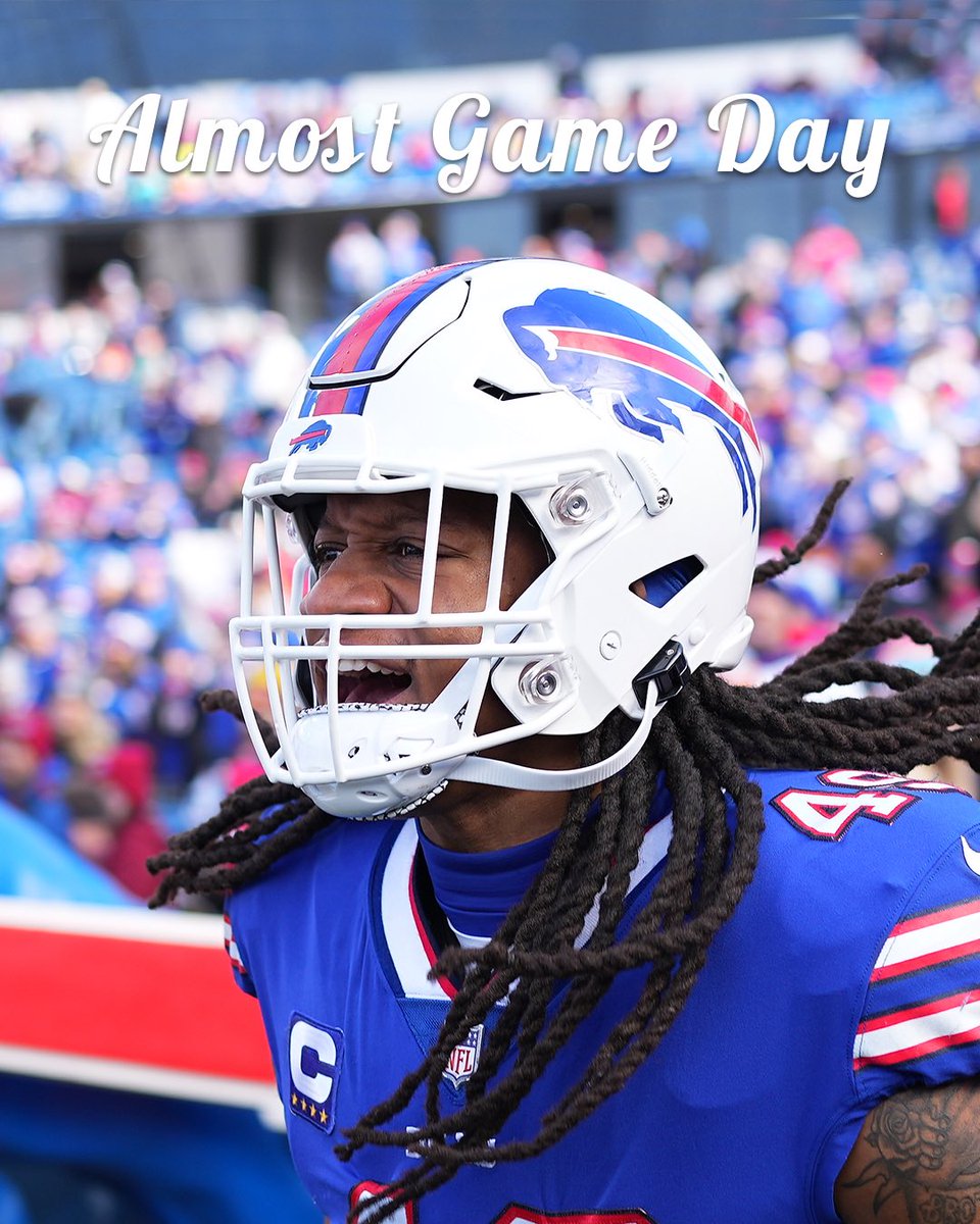 BuffaloBills's tweet photo. Sunday is coming. 🤝

#GoBills | #BillsMafia https://t.co/SzuGbnEDvi