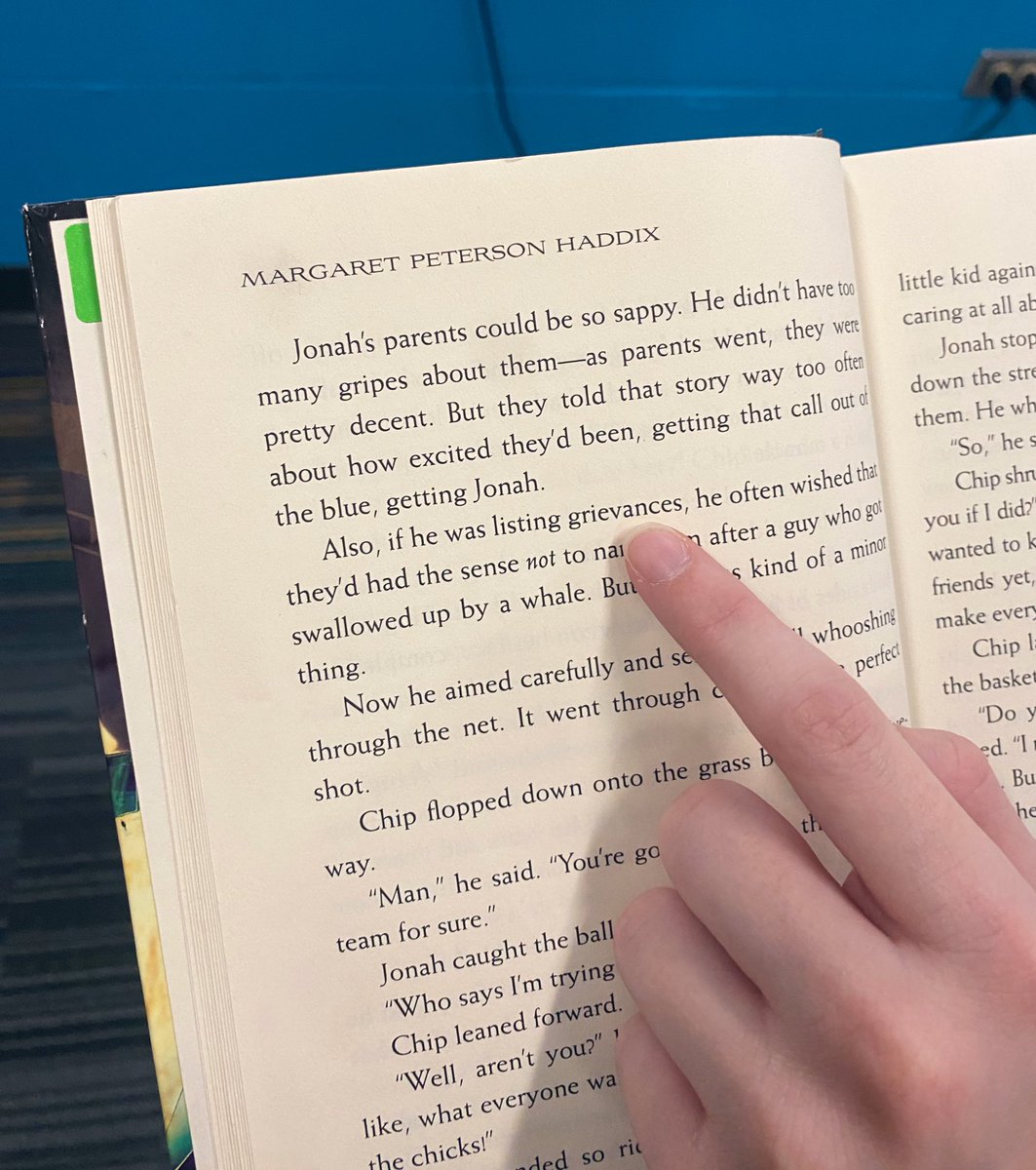 MsVainisi's tweet photo. This reader was excited to show me that she recognized one of our weekly vocab words while independent reading!📖 #ConnectingLearning #ProudToBeD12 https://t.co/zZsi6WU7sX