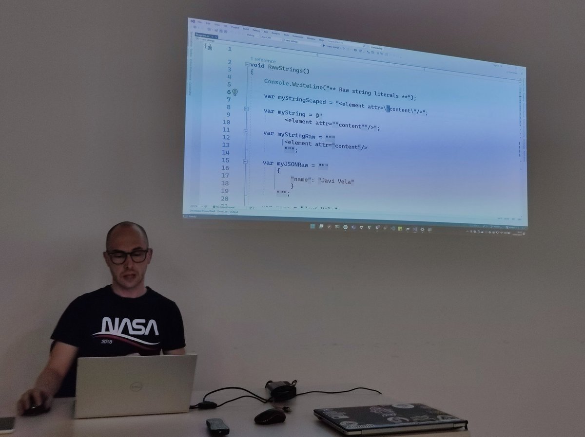 Ahora vamos de nuevo con <a href="/jvela/">Javi Vela</a> y las novedades de #csharp 11