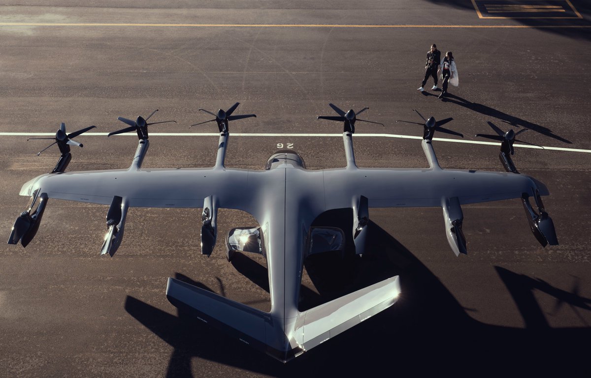 Up to 100 mile range. Optimized for rapid back-to-back 20 mile trips. 

Midnight is built around the business case for our eVTOL aircraft. The data shows there's a huge opportunity to replace short distance ground-based trips that take an hour+ to drive with quick ~10min flights.
