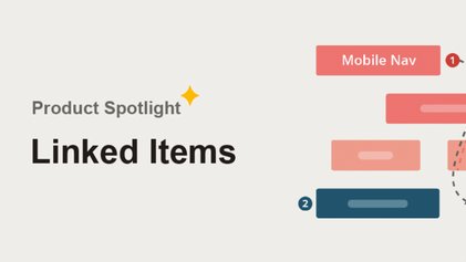 You can add linked Items to your roadmaps! See how all the moving pieces of your roadmap fit together by showing relationships between items. For example, “blocked by” or “moves with", can help you better visualize and manage complex workflows. Learn more: bit.ly/3v0lzW7