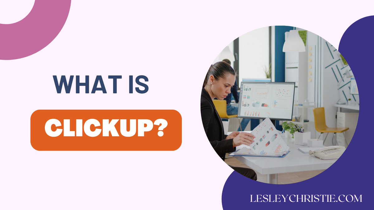 Searching for an online project management software then your search is over. ClickUp is the perfect tool for ALL businesses. Read more: swiy.io/Awgj #womeninbusiness #womenentrepreneurs