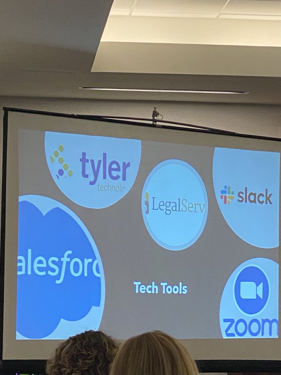 We’re listening to Cook County share lessons learned from a fully virtual court for #eviction and #debt at <a href="/LSCtweets/">Legal Services Corp.</a> #lscitc - we run a virtual innovation lab, so our students are ready for this kind of justice! 💥