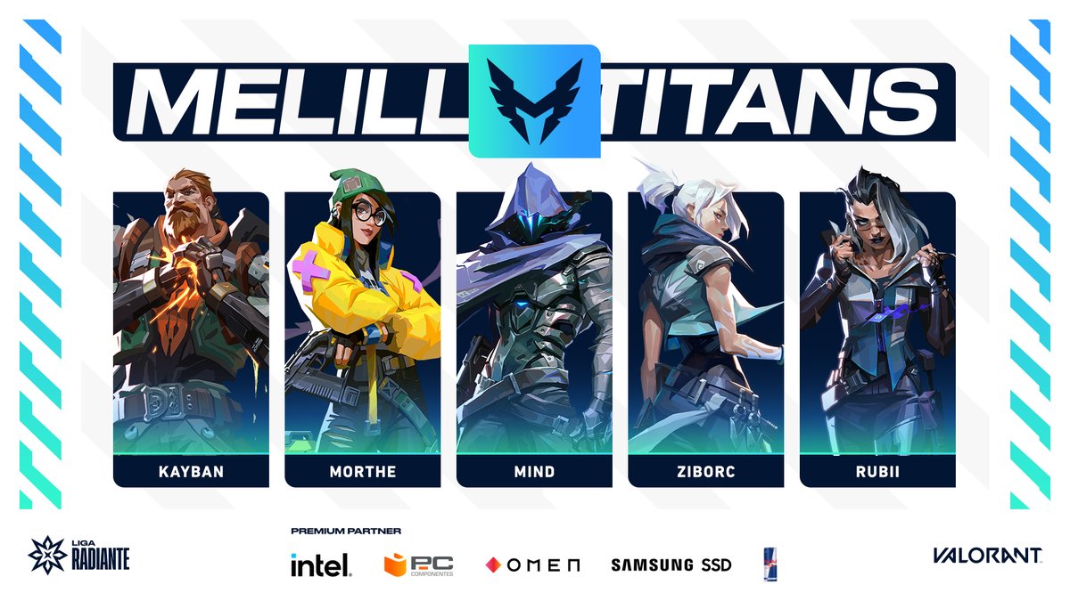 TormentaVALes's tweet image. La melineta aparca en la Liga Radiante🚐

@MelillaTitans sube desde el Circuito Tormenta y llega con:
💥@kaybanvalorant
💥@Morthe_1
💥@Mindvalorant
💥@ziborc_
💥@ItsRubii_
💥@AlitoEUW
💥@TReeZoVLRT

👔@LegionArmy_
👔@KirtashVAL
👔@Al7opo
👔@MrDeza16

📺twitch.tv/circuitotormen…
