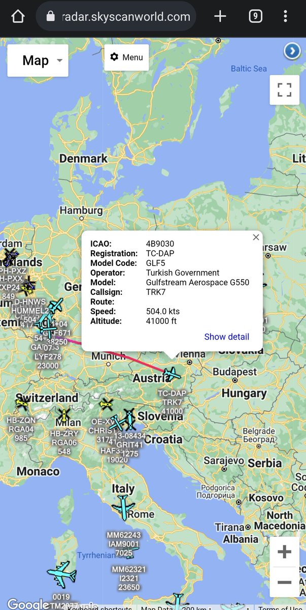 scan_sky's tweet photo. Several Defence Ministers Heading Home After Meeting At Ramstein Air Base ๐ฉ๐ช ๐บ๐ธ To Discuss Support For Ukraine ๐บ๐ฆ
Govt Of Turkey ๐น๐ท - G550 - TC-DAP - #TRK7
Polish AF ๐ต๐ฑ - G550 - 0001 - #PLF105
German AF ๐ฉ๐ช - Global 5000 - 14+04 - #GAF671
Lithuanian AF ๐ฑ๐น - C-27J - 07 - #LYF278 https://t.co/zFX0XuOVTP