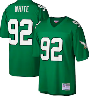PHLEaglesNation's tweet photo. 🚨❗️ #PHLSN GIVEAWAY ❗️🚨

👉Kelly Green Reggie White Jersey👈

1 lucky #Eagles fan will win!

To win 👇
1) RT this tweet
2) FOLLOW @TCK_Experience &amp; @PHLSportsNation 

#FlyEaglesFly | #PHLSportsNation

👉Winner announced 1/25-8:00PM EST https://t.co/htciMu4htD