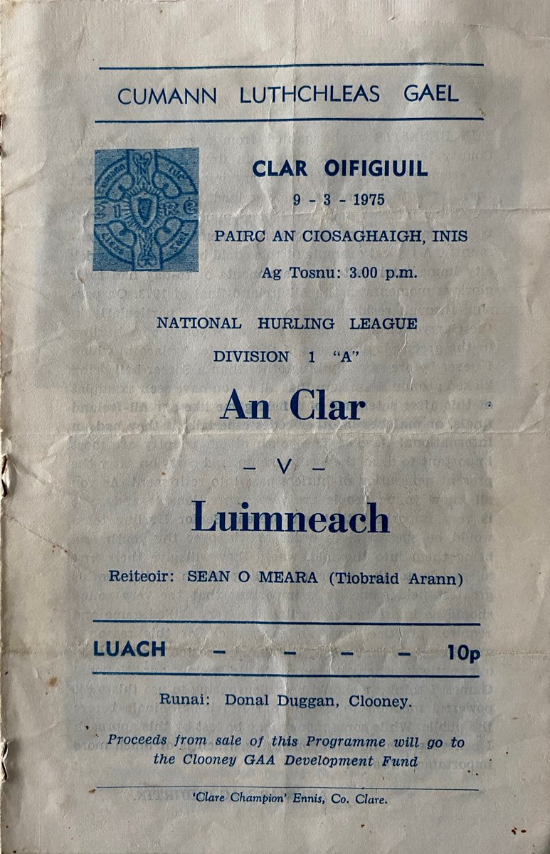 GAA Programmes tweet media