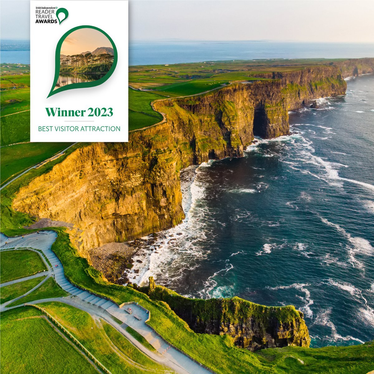 Cliffs of Moher Experience tweet media