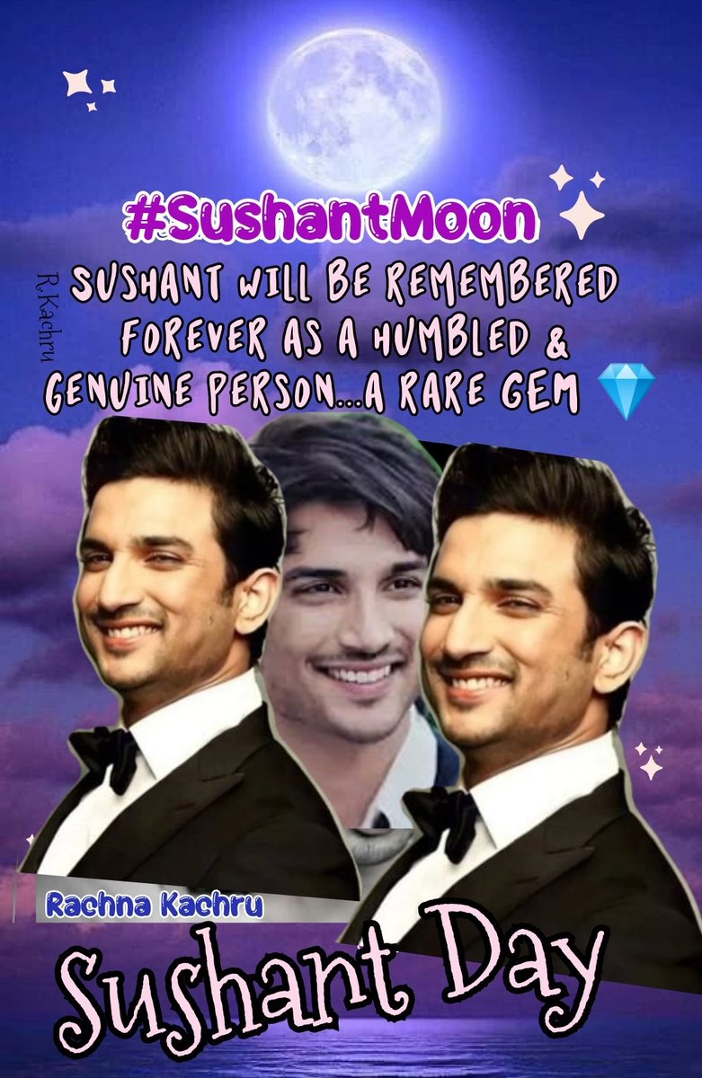 KachruRachna's tweet photo. Sushant’s Moon will coincide with the first New Moon of 2023,unique because it is also the date upon which Luna is at its closest distance to Earth during the entire year🌍
#SushantMoon🌙
Happiest Birthday Sushant🎂🍫

Sushant Day  🎊

@ApurvaU21 @LunaSocietyIntl
@TomBhaiSSRian https://t.co/1OpApXEN66