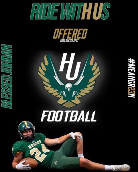 Blessed to be offered by Husson University!! <a href="/HussonUEagles/">Husson Eagles</a> <a href="/Coach_Cameron_/">Jake Cameron</a> <a href="/MrBallerwalk/">Marquis Palmer</a> #nymafootball