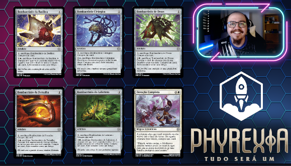 e essas são as 6 cartas que recebi como spoiler!
A escolha dessas cartas parece que foi mesmo pensadas em mim, pois eu AMO colecionar ciclo de cartas, mesmo que não jogue em lugar nenhum e é claro que agora eu quero todas essas para minha coleção.
Obrigado <a href="/Wizards_MagicBR/">wizards_magicBR</a>