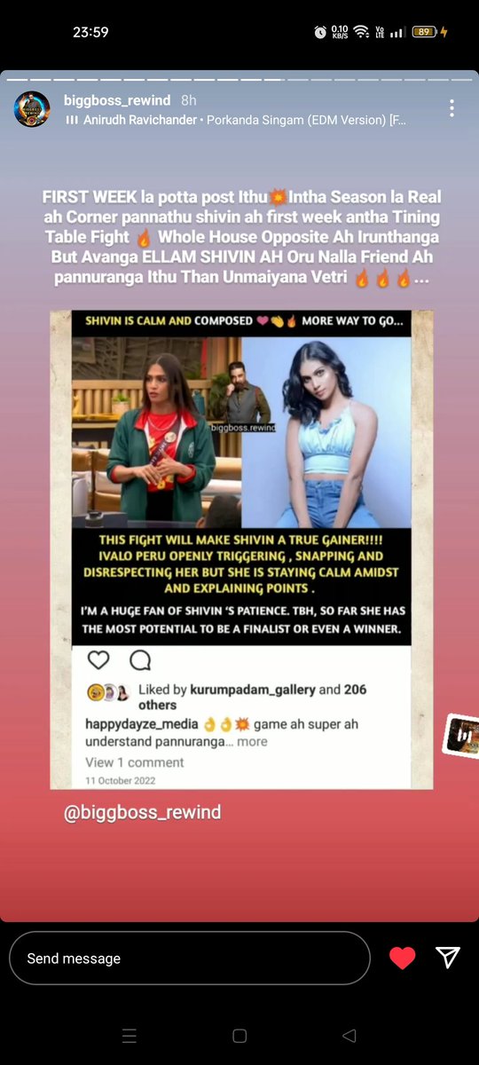 mari24_3's tweet photo. How powerful this is 🔥💥
Carrying the entire season on her shoulders.
She is indeed the greatest winner of BB ever.
SHIVIN CREATES HISTORY 🎯
SHE-WIN SHIVIN 👑
#ஷிவின்கணேசன் ♥️
#BB6TrophyForShivin
#ShivinSupremacy #Shivin
#WeSupportCommonerShivin https://t.co/7pJxafl2Bi