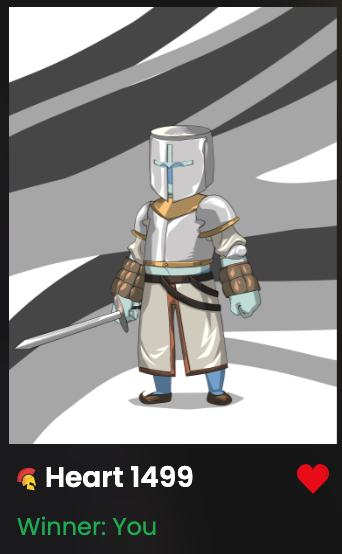 CharlieBaskets's tweet image. I just won this NFT from the King’s Royal Draw! Join the Raffle Game for a chance to win amazing Wonder Game NFTs! wonder.game/raffles