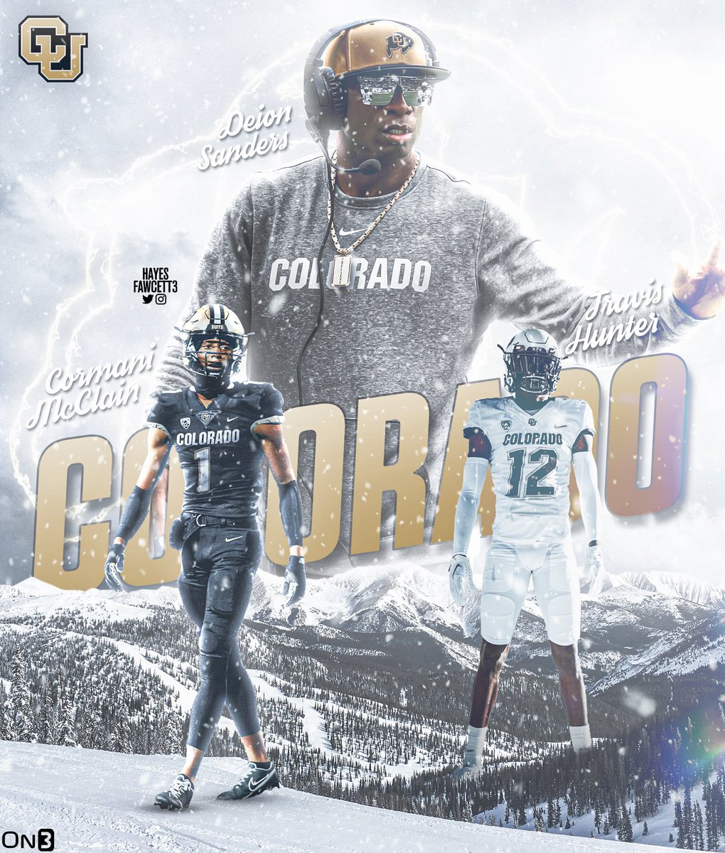 Hayesfawcett3's tweet photo. Name a better Duo than Cormani McClain &amp; Travis Hunter Jr…. I’ll wait

The best CB of all-time coaching the No. 1 CB’s in back to back cycles=🔒🔒

https://t.co/YPtufEacRH https://t.co/O7wKusZd9s