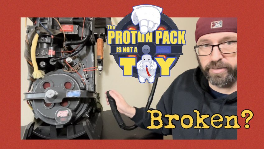 New Video: Fixing Connectivity and Cracking Hose Issues - HasLab Proton Pack youtu.be/c88VvE5X4ec #Ghostbusters #HasLab #ProtonPack