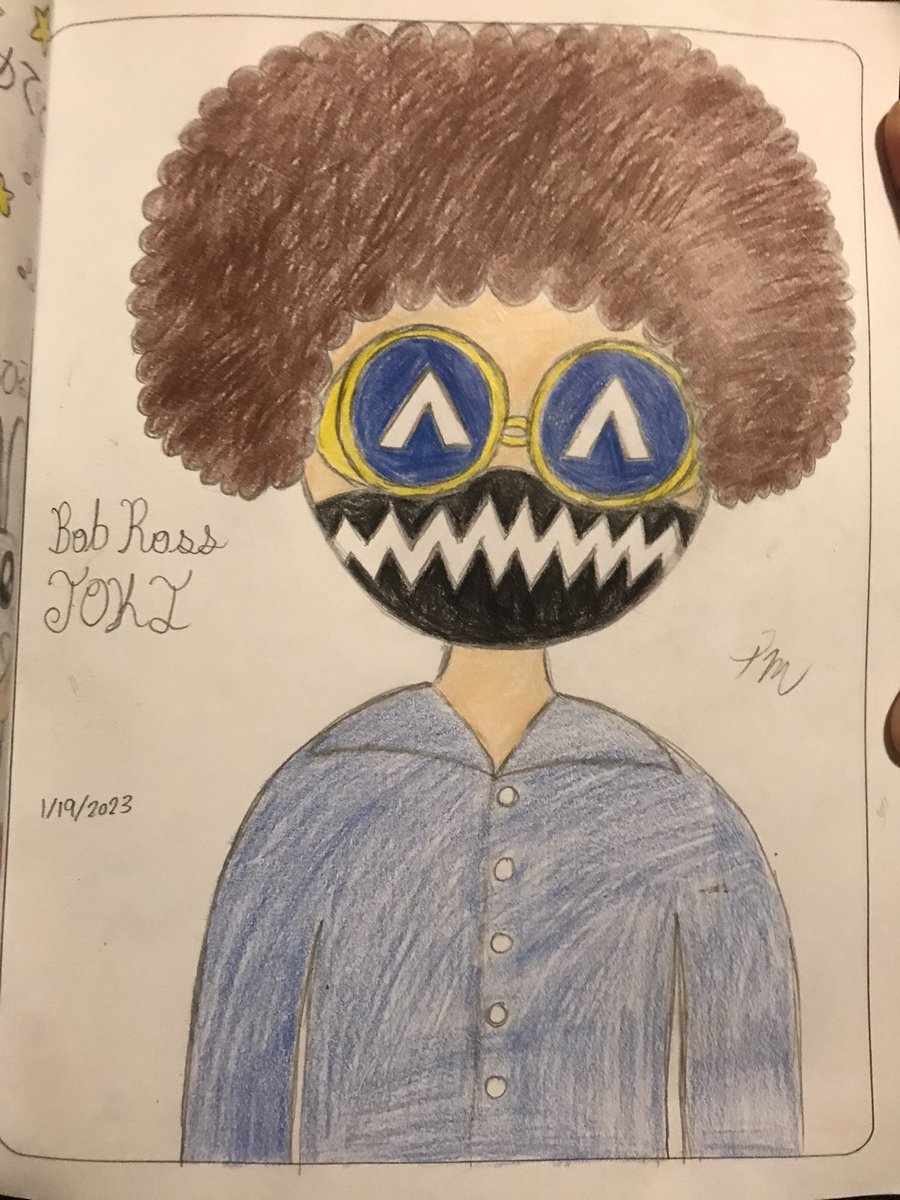 taylormorales40's tweet image. Here it is, Bob Ross TOKI! 
@tokyomachine &amp;amp; @TokyoMachineFC #TOKICREW #TokyoMachine #TokyoMachineFanArt #TOKIFIED