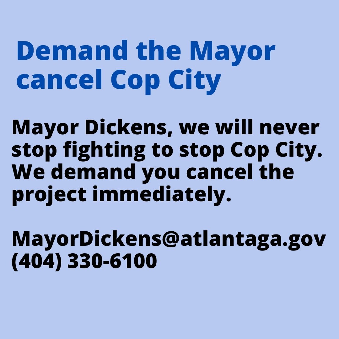 Defend the Atlanta Forest/Stop Cop City tweet media