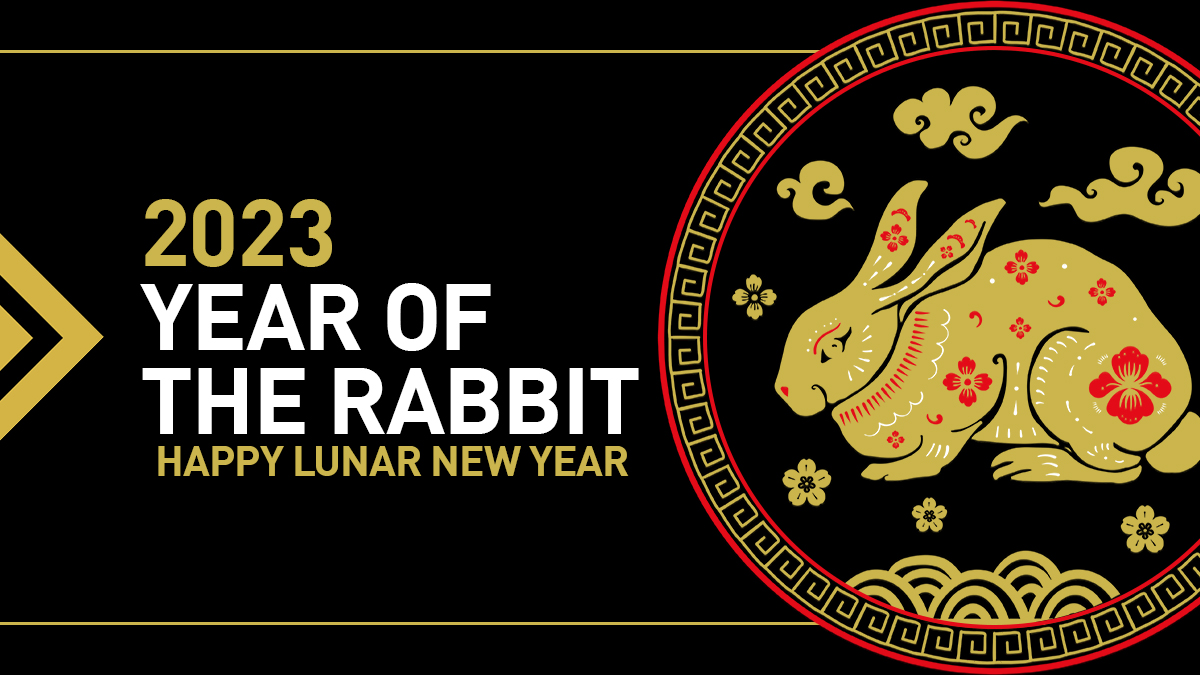 Happy #LunarNewYear to all our colleagues, clients, and contacts celebrating #YearOfTheRabbit this weekend!