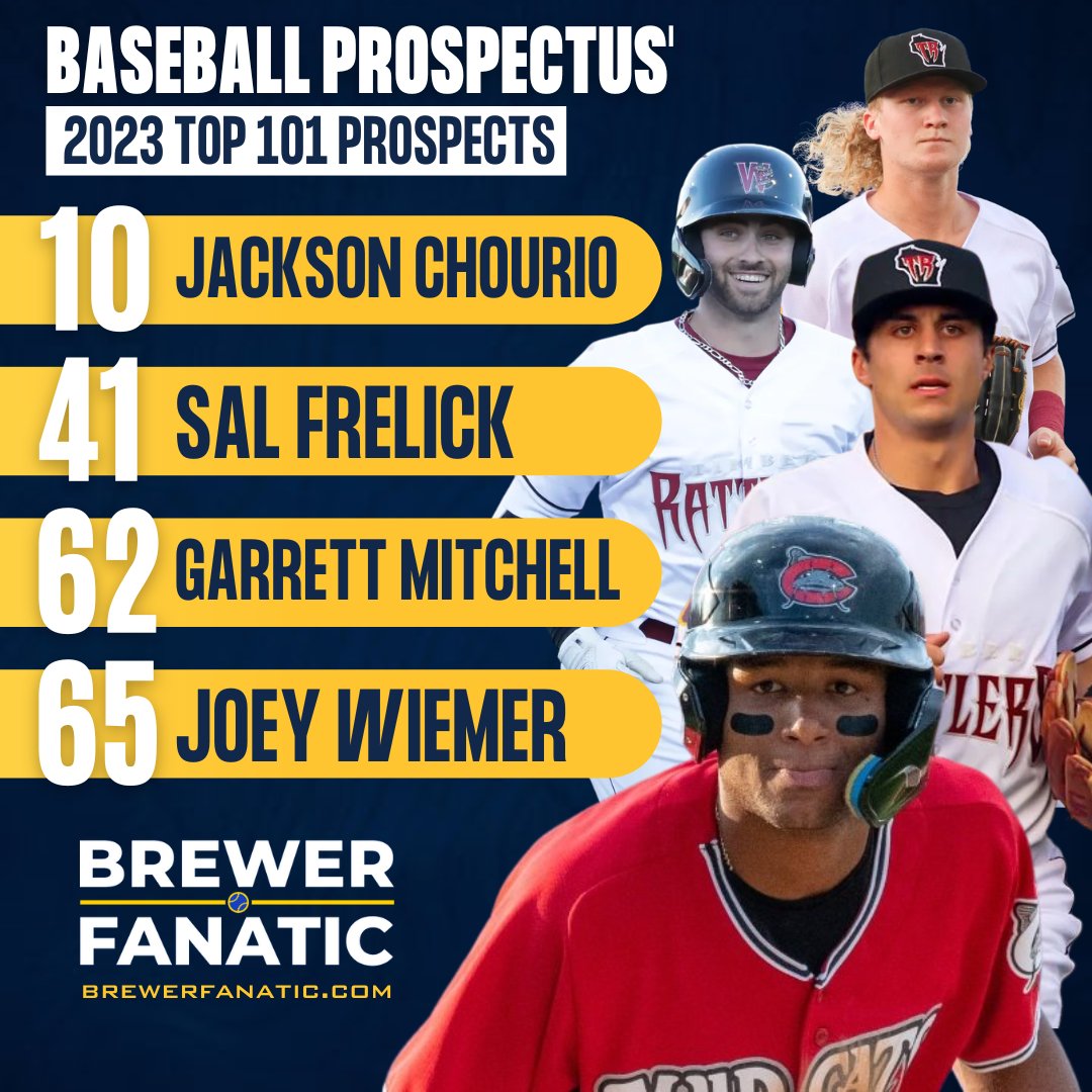 Brewer Fanatic on Twitter "Four Brewers' prospects made it into this