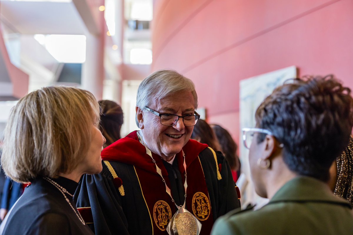 What a wonderful and historic morning it was celebrating President <a href="/MichaelAmiridis/">Michael Amiridis</a>’ Investiture!

More on the importance of today’s ceremony: go.sc.edu/Investiture