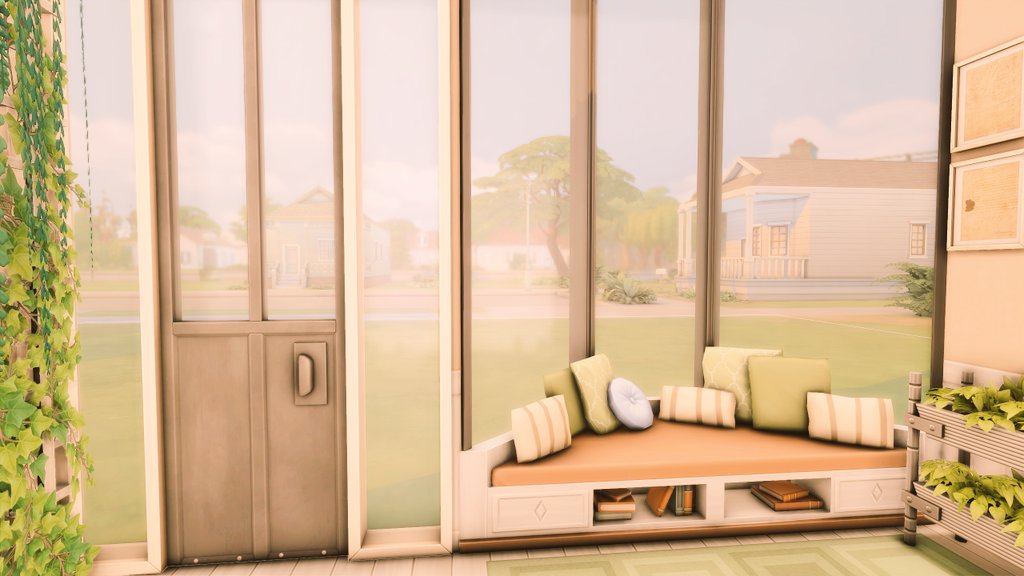 Adiaaa22's tweet photo. I made a plants and crafts room for #honeymaystreamshell #ShowUsYourBuilds #TS4 https://t.co/aL3kkCFKNd