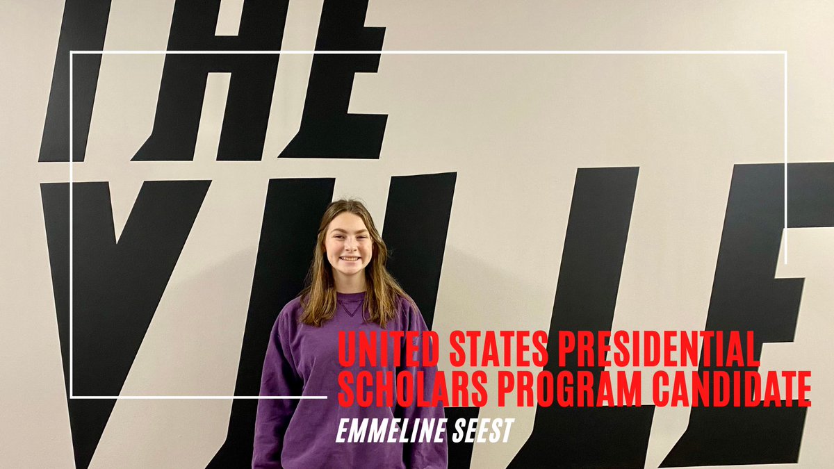 DunnShann's tweet photo. Excited to share that Emmeline Seest has been named as a United States Presidential Scholar Candidate.  Out of nearly 3.6 million graduating seniors, Emmeline represents one of 5,000 to receive this invitation!!! 
 @RossvilleSchool @HornetsGuidance @terrylthompson6 @aubree_buck https://t.co/UygQxEj2zW