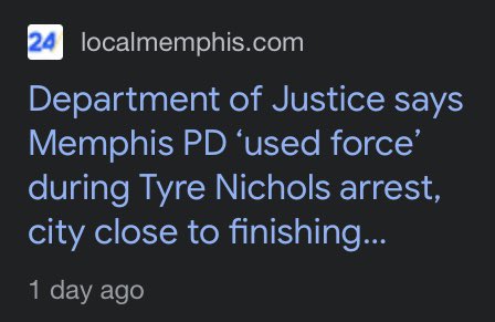 moontwerk's tweet photo. May the memory of Tyre Nichols be a blessing. May he rest in power. 

I urge all journalists and reporters to be intentional with their language and for editors to avoid vague, misleading headlines. This was a *murder*, police violence, part of a genocidal history. https://t.co/yd03PuOAOE