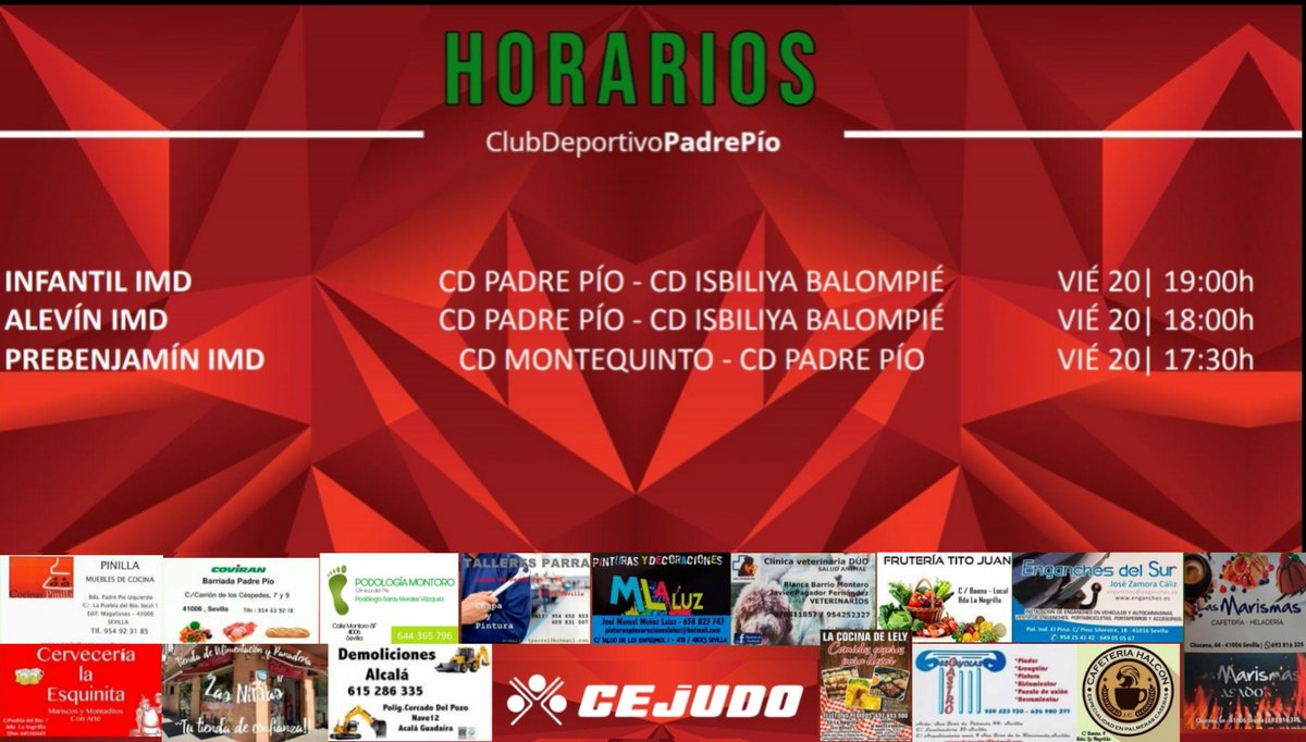 📝 ¡Coge papel y boli porque lo que viene este finde es tremendo! 💥🙌🏻

#OrgulloDeBarrio♥️