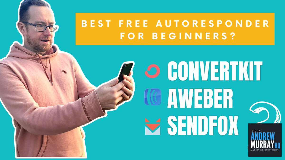 andrew_murray's tweet photo. Which is the best autresponder for beginners, and which is the best free autoresponder?
I took a deep dive into the 3 best options.
https://t.co/qr6GM46g69
#creator #autoresponder #convertkit #sendfox #aweber https://t.co/yF8OdfZo4b