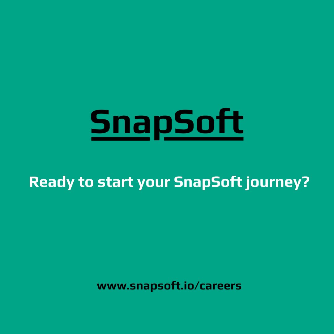 🤩 Meet the newest member of our team, Theofil Bodnár! 

👉 Want to join our growing team and be part of our journey?

Check our open roles: snapsoft.io/careers

#snapsoft #team #newhires #employee #hiring #postoftheday #welcome #software #change #welcome