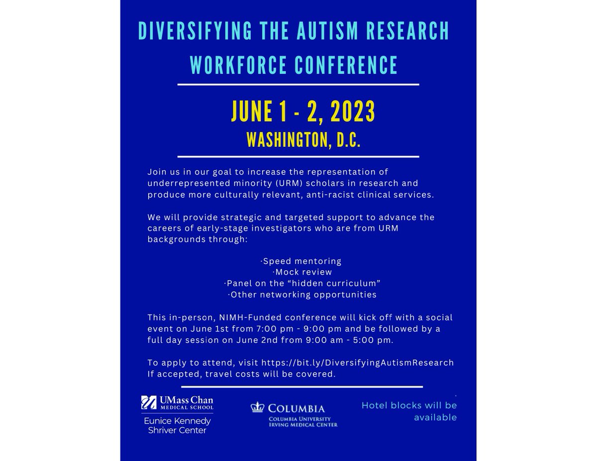 An excellent opportunity for some of our current or former LEND trainees.