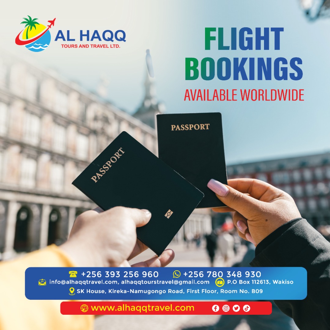 Alhaqqtours's tweet photo. Al Haqq would wish to introduce to u it's new services.  you wish to fly at any time, feel free to reach us out. We have got the best travel deals for you.
For more information call on the number of the post below.
#alhaqqtoursandtravel.com https://t.co/6jJxzpxhXK