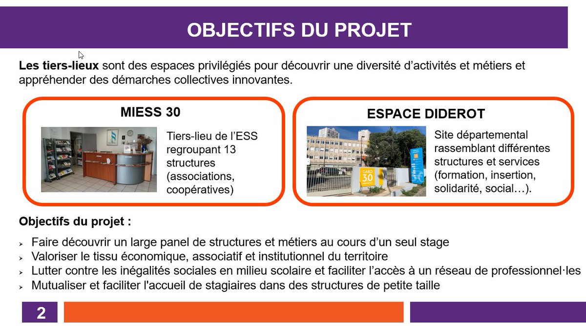 LeNormandCyril1's tweet photo. La MIESS du @Gard a permis à 10 élèves du collège Condorcet de Nîmes de faire des stages de 3ème originaux.
Temps fort aujourd'hui : la restitution devant Amal Couvreur, vice-présidente du CD30 et l'IEN-IO de la DSDEN.
@dsden30 @acmontpellier @regisbegorre 
Un pari sur l'avenir ! https://t.co/A4sxL1N1cM
