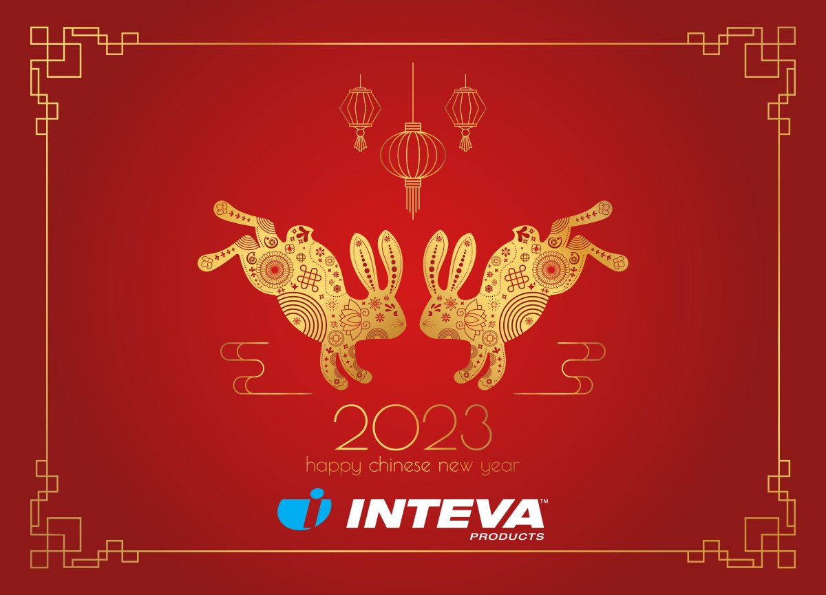 On behalf of the team at Inteva Products, we would like to wish a Happy New Year to our friends, colleagues and customers celebrating the Lunar New Year and the #YearoftheRabbit.